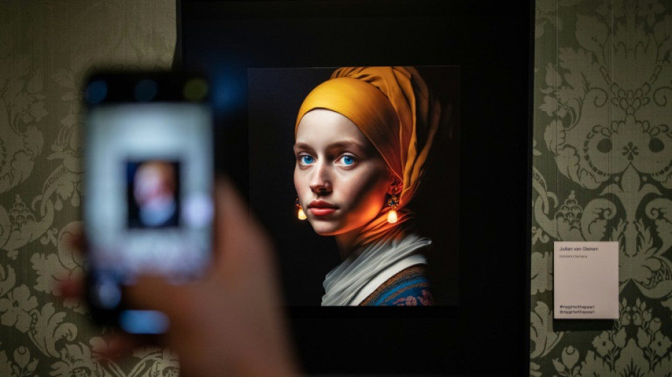 Girl with AI earrings sparks Dutch art controversy