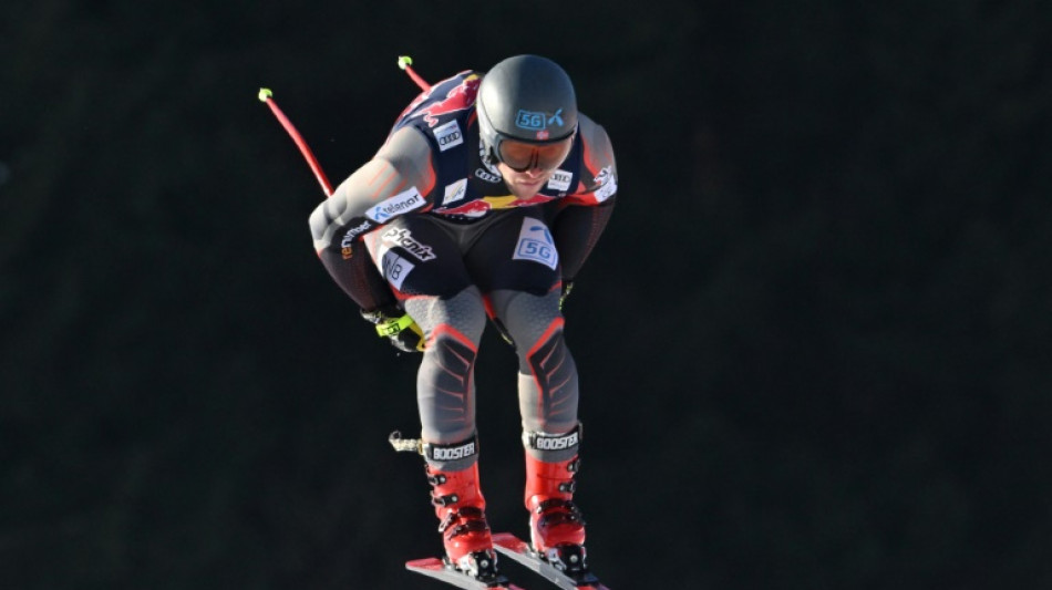  Kilde sets pace in Kitzbuehel downhill training 