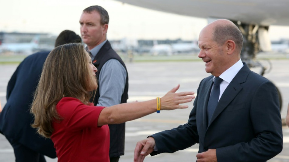 Scholz und Habeck zu Besuch in Kanada eingetroffen