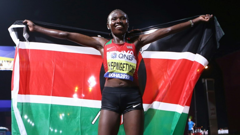 Kenyan marathon champ Chepngetich eyes faster time at worlds