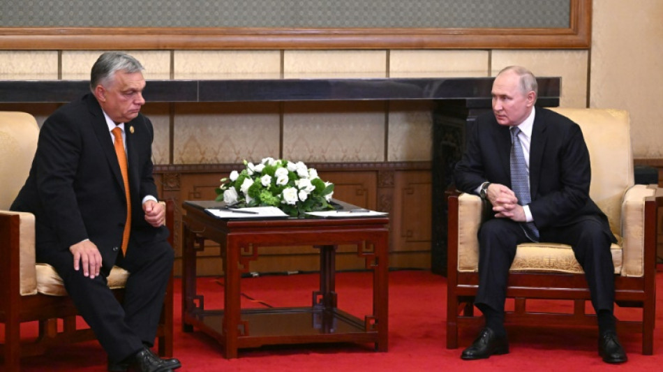 Putin trifft bei China-Besuch ungarischen Regierungschef Orban