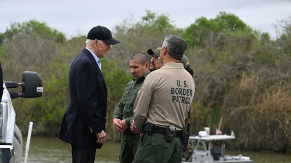 Streit um Migrationspolitik: Biden und Trump liefern sich Duell an Grenze zu Mexiko