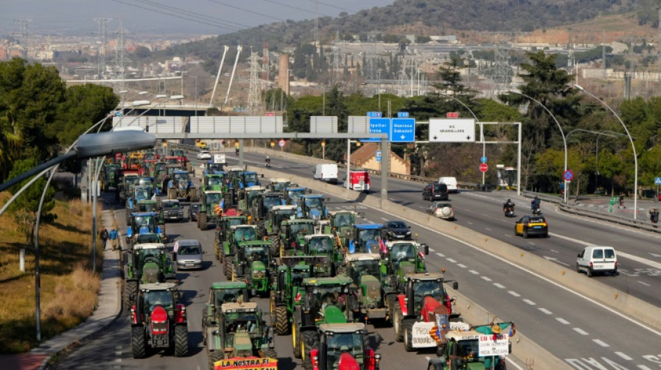 Spanische Landwirte setzen Proteste zweiten Tag in Folge fort 