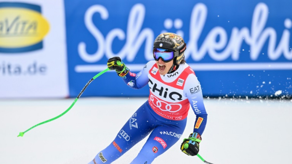 Ski: Brignone s'impose pour 1/100e devant Goggia à Garmisch-Partenkirchen