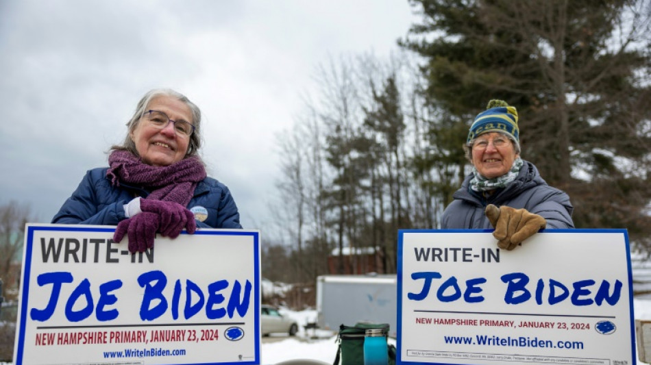 US-Präsident Biden gewinnt inoffizielle Vorwahl der Demokraten in New Hampshire