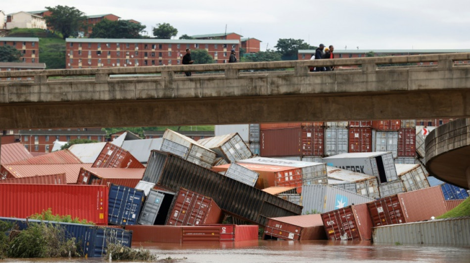 Nearly 60 dead in S.Africa floods, more rains coming