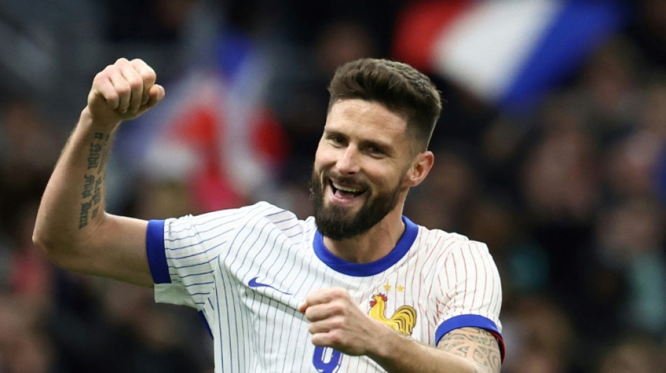 Foot: Giroud présente l'Euro comme sa "dernière compétition" avec les Bleus