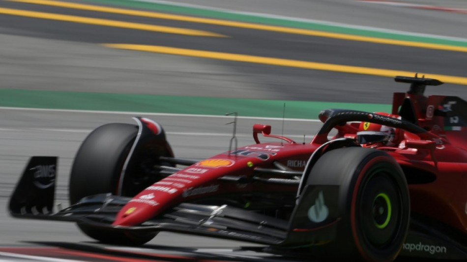  Leclerc completes practice clean sweep in Spain 