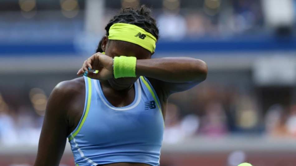 Gauff joins US Open fallen stars after New York horror show