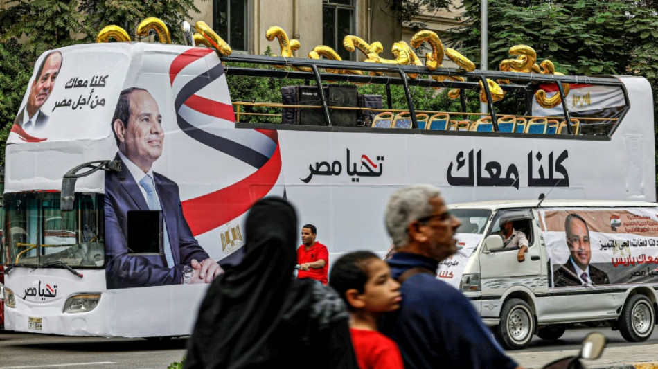 En Egypte, des milliers de partisans de Sissi réclament un 3e mandat