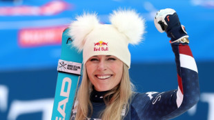 Vonn takes first comeback podium as Gut-Behrami wins World Cup super-G title