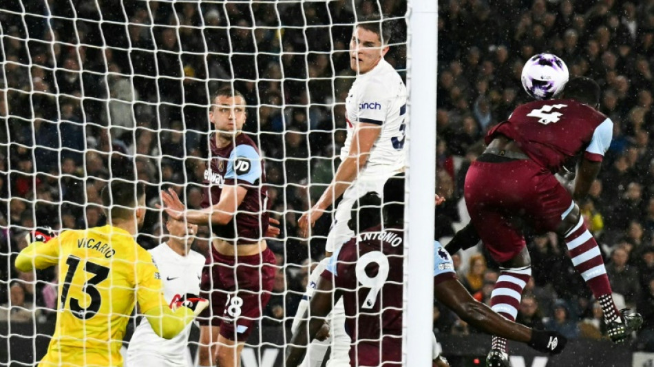 Spurs' top-four bid dented by West Ham draw