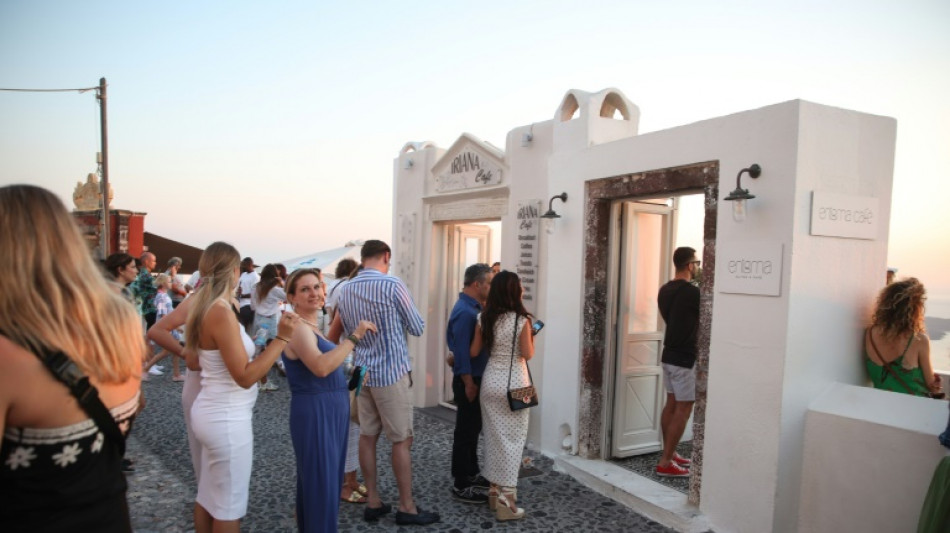 Greece's 'Instagram island' Santorini nears saturation point