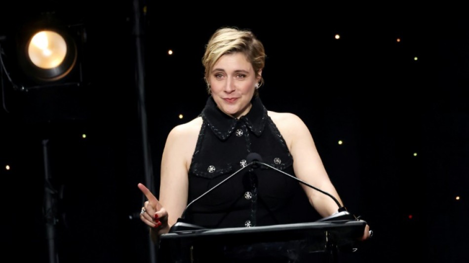  'Barbie' director Gerwig honored by 'terrifying' movie industry 