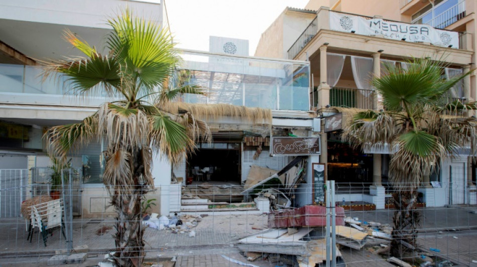 Le bar qui s'est effondré aux Baléares n'avait pas de licence pour son toit-terrasse