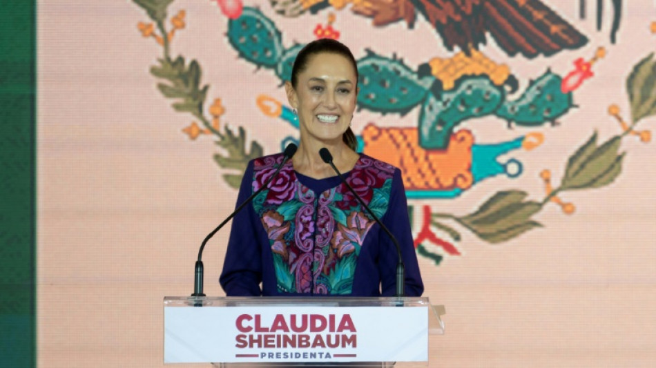 Claudia Sheinbaum devient la première femme présidente du Mexique