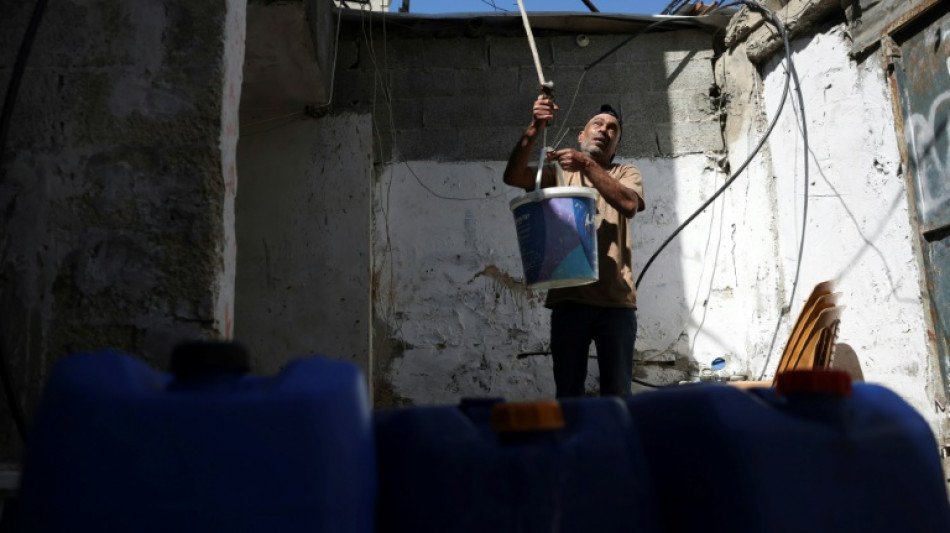 Dans le sud de Gaza, faute d'eau, "soit tu prends une douche soit tu bois"