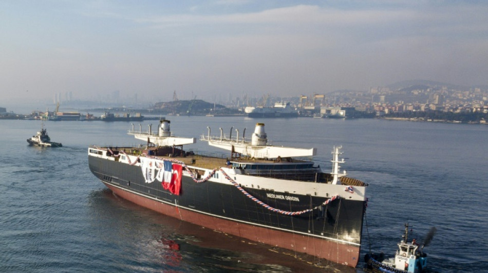 Lancement en Turquie d'un cargo à voile franco turc de 136 mètres