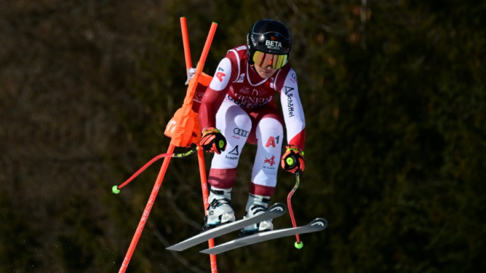 Ski alpin: Venier remporte la 1ère descente de Cortina, inquiétudes pour Shiffrin