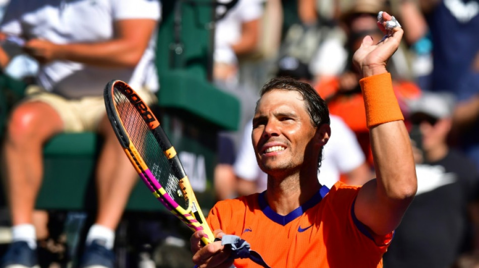 Tennis: pour Nadal, les joueurs doivent être "préparés" à faire face aux insultes
