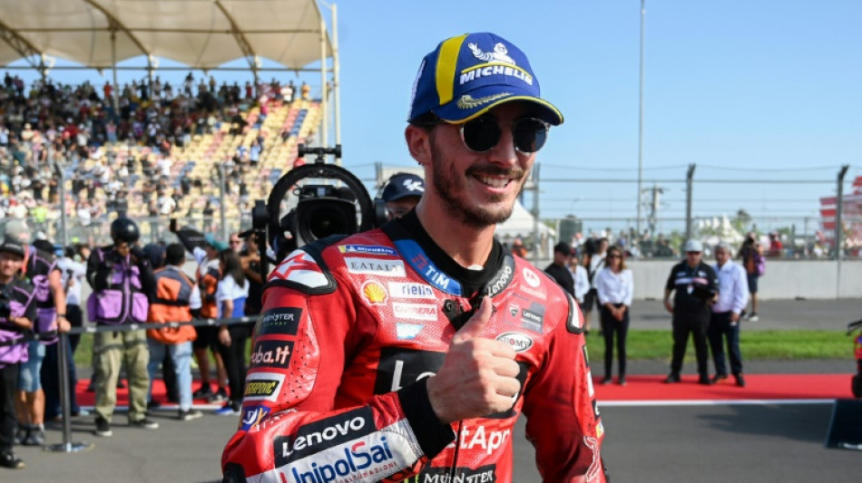 Bagnaia halves Martin's MotoGP lead with Indonesia sprint win