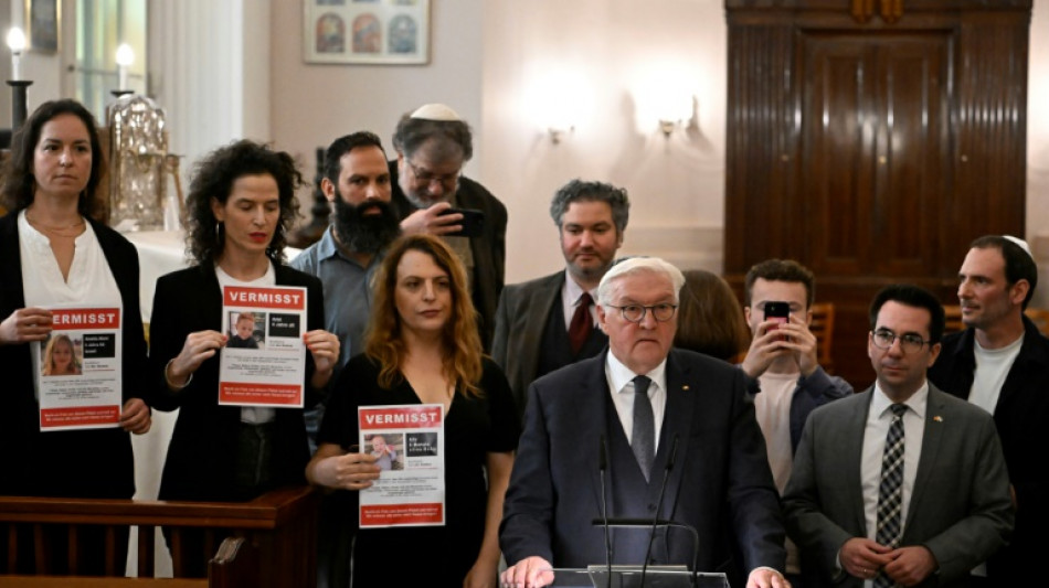 Steinmeier ruft bei Besuch von Synagoge zu Solidarität mit Jüdinnen und Juden auf