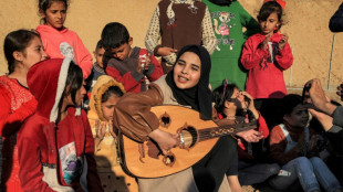 Music gives Gaza children respite from horrors of war