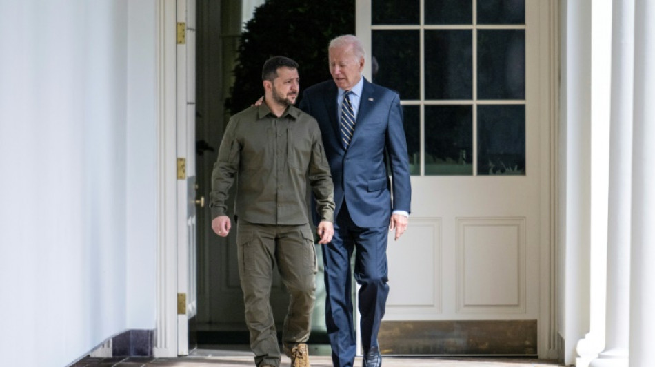 Werben um neue Ukraine-Hilfen: Selenskyj bei Biden und im US-Kongress