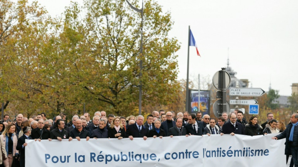 Großer Marsch gegen Antisemitismus in Paris gestartet