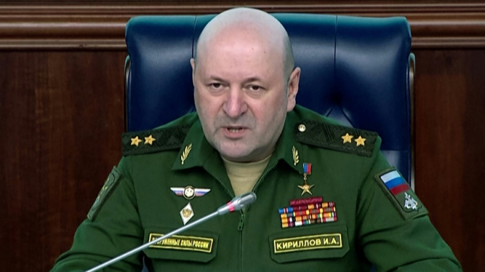 Russian military's chemical weapons chief killed in Moscow blast