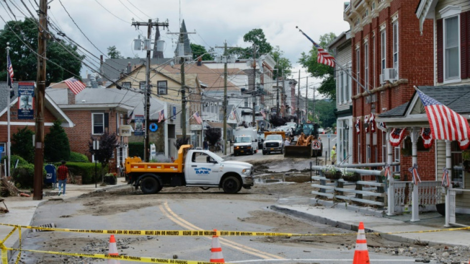 Un muerto por las inundaciones en el estado de Nueva York