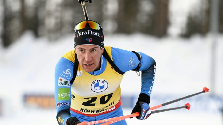 Biathlon: "Je m'approche de la perfection", estime Quentin Fillon Maillet