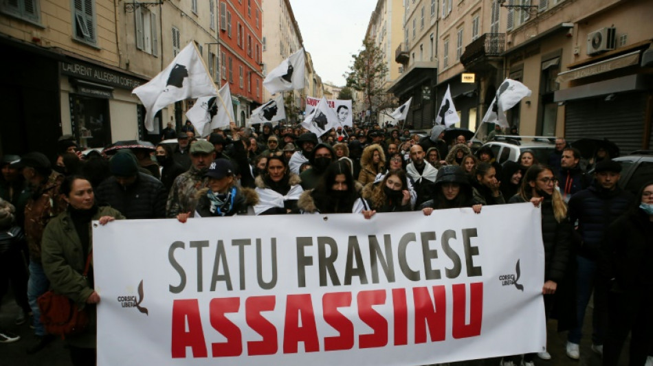 La manifestation en soutien d'Yvan Colonna vire à "l'émeute" à Bastia