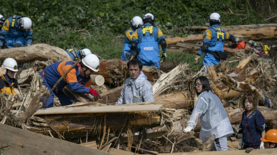 Japon: recherche de disparus après des inondations qui ont fait six morts