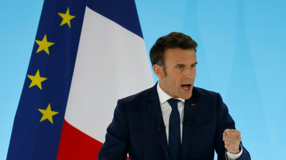 Macron, Le Pen to face run-off in French election battle 