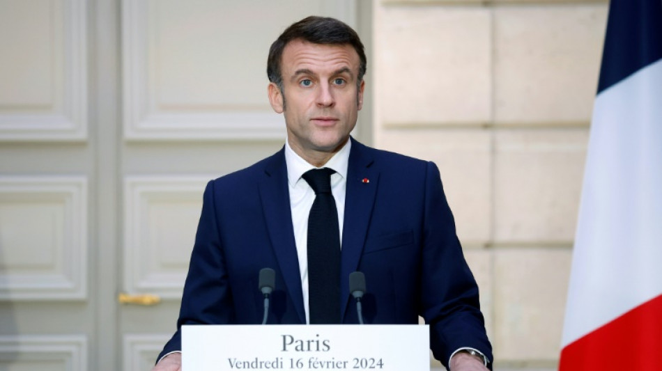 Macron zu Nawalnys Tod: "Unabhängige Denker werden im Gulag zum Tod verurteilt"