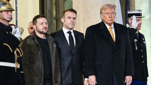 Zelensky insists on a 'just peace' at Trump Paris meeting