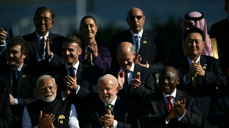 Pas d'avancée majeure sur le climat au sommet du G20 à Rio