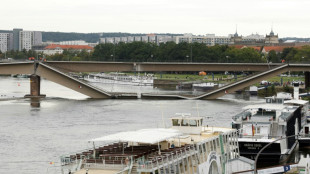 Un puente se derrumba en la ciudad alemana de Dresde, sin dejar heridos