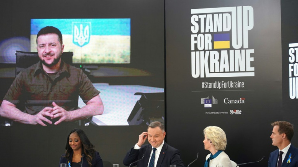 Global pledging event raises 10.1 bn euros for Ukraine
