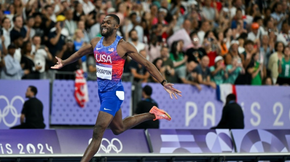 Athlétisme: Benjamin détrône Warholm, Thiam dans l'histoire