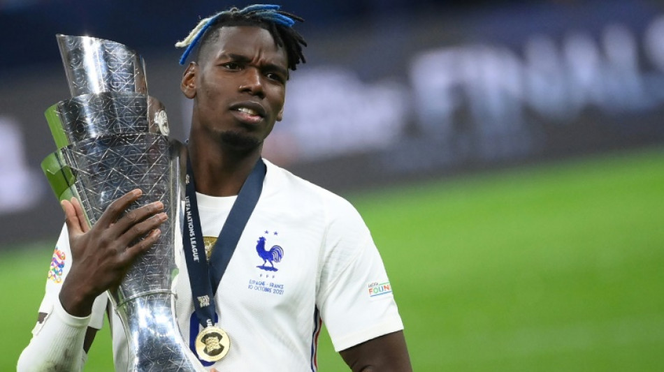 Pogba lands in Turin before Juventus return