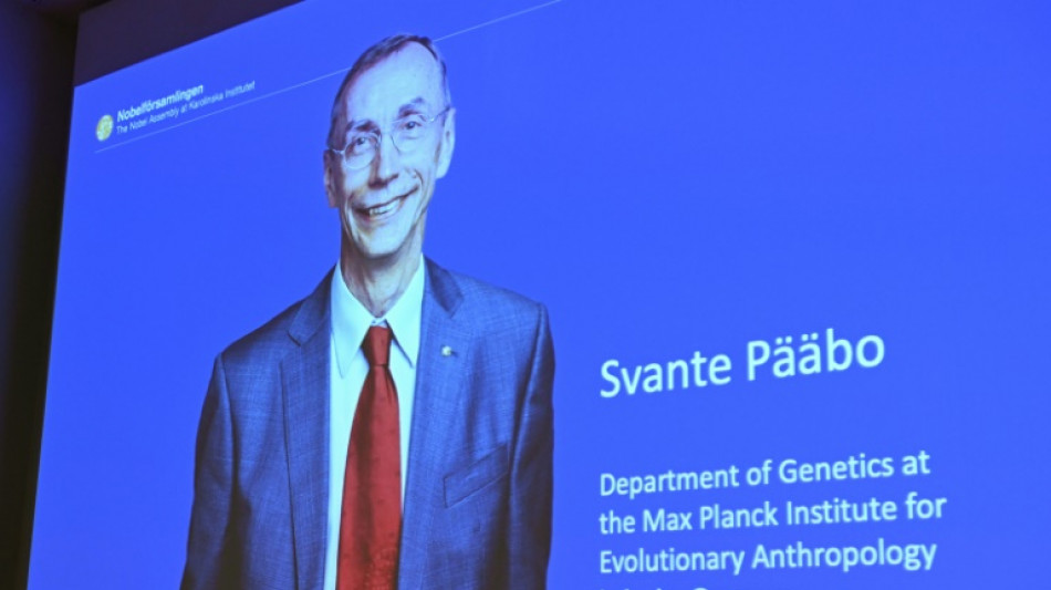 Premio Nobel de Medicina al sueco Svante Pääbo, experto en genética evolutiva