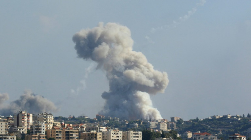 Terror en el sur de Líbano bajo una andanada de bombardeos israelíes