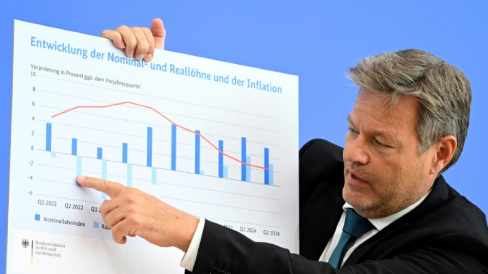 Allemagne : le gouvernement voit une récession en 2024 mais promet un rebond