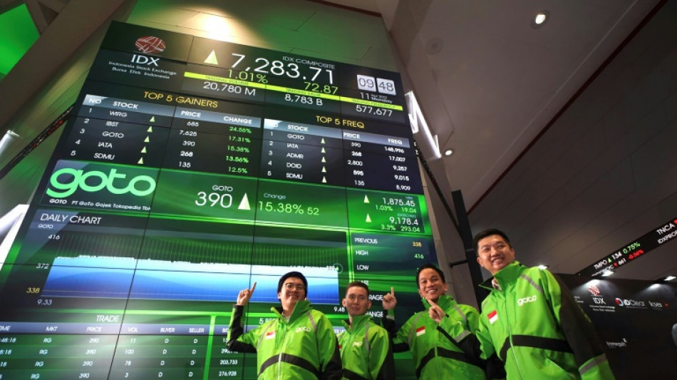 Indonesia tech giant GoTo soars on market debut