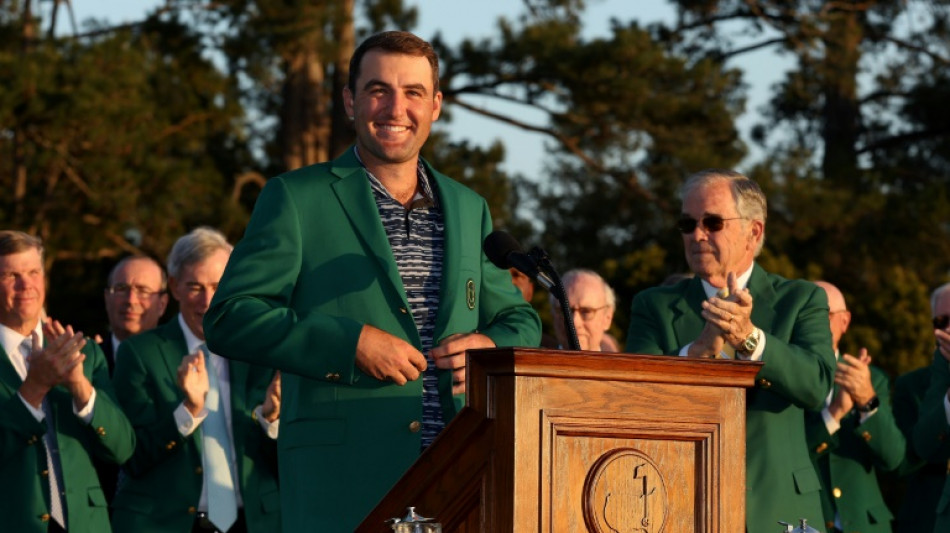 Scheffler overcomes tears, fears to win the Masters