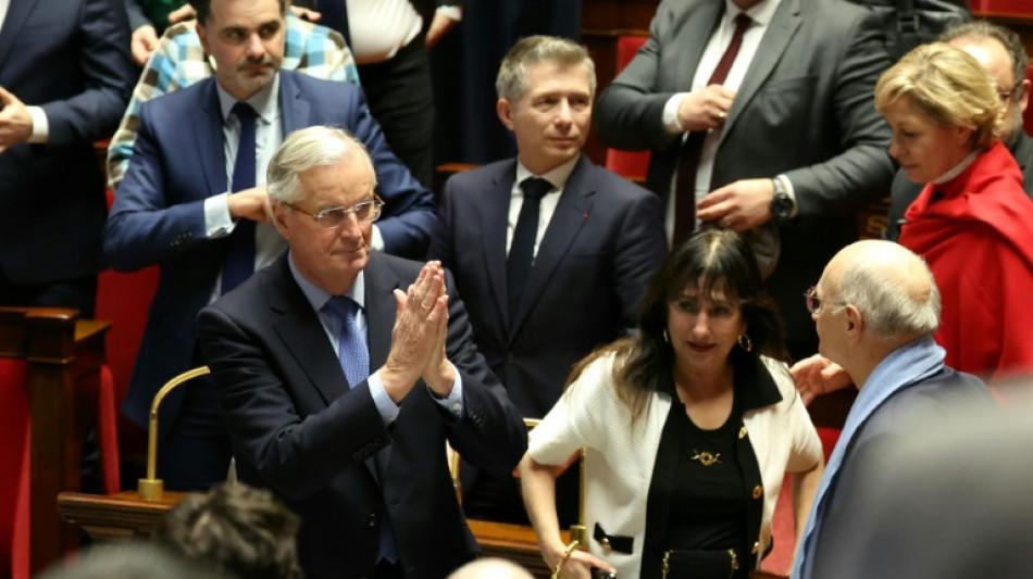 Barnier face à "l'histoire", la censure au coeur du Palais Bourbon