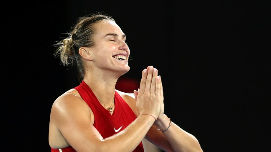 Open d'Australie: Sabalenka, tenante du titre, bat Gauff et se qualifie pour la finale