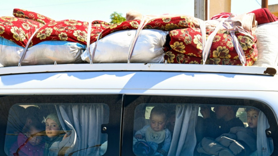  Twice displaced: Syrian refugees flee home from Lebanon  